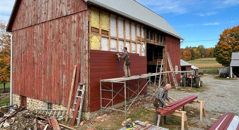 Barn Siding Replacement in Forsyth, GA