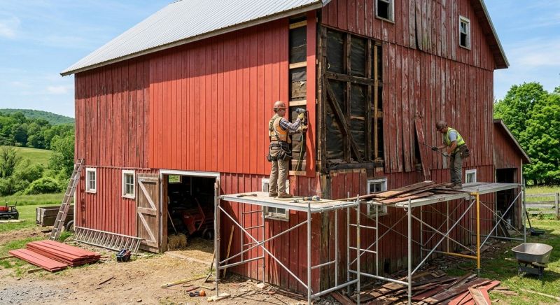Barn Siding Replacement in Macon, GA