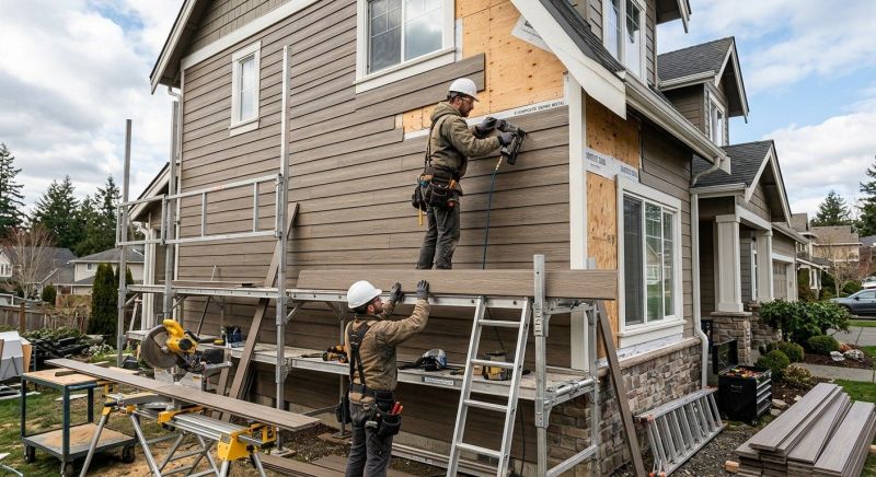 Board Siding Replacement in Forsyth, GA