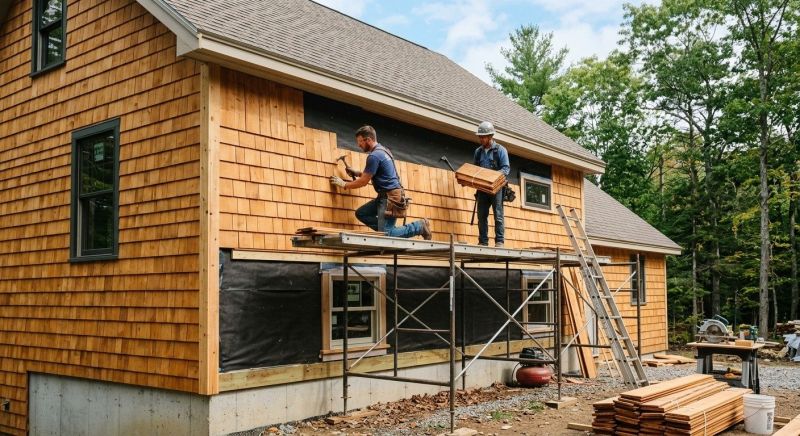 Cedar Siding Installation in Gray, GA