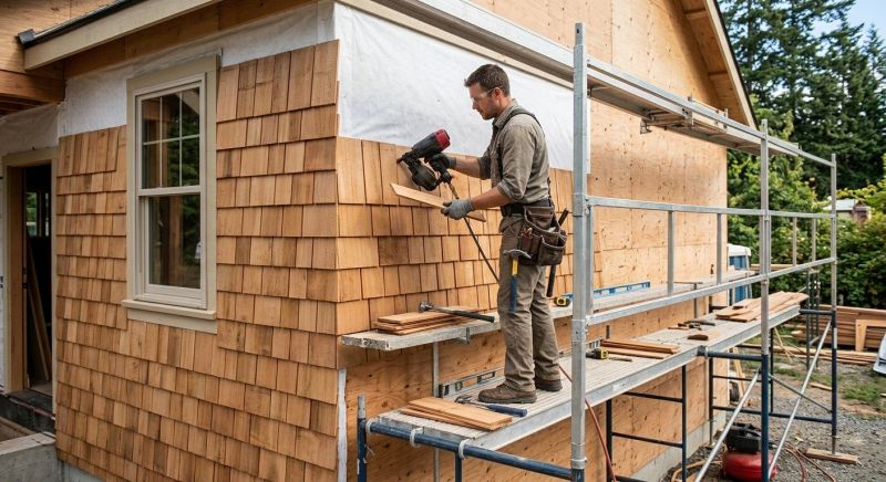 Cedar Siding Installation in Gray, GA