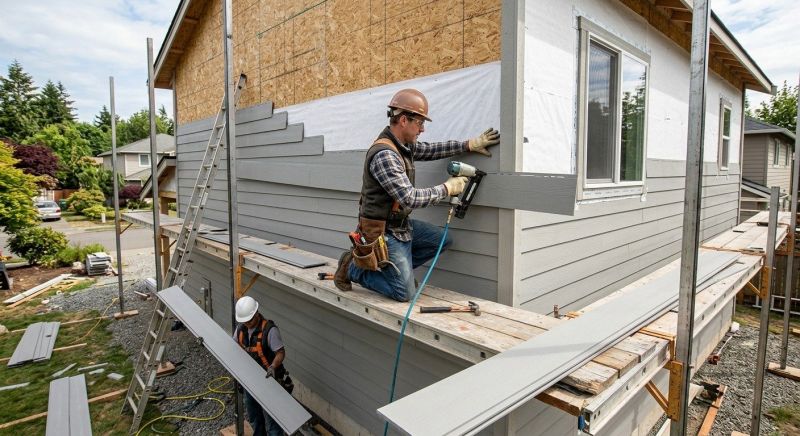 Cement Siding Installation in Hillsboro, GA
