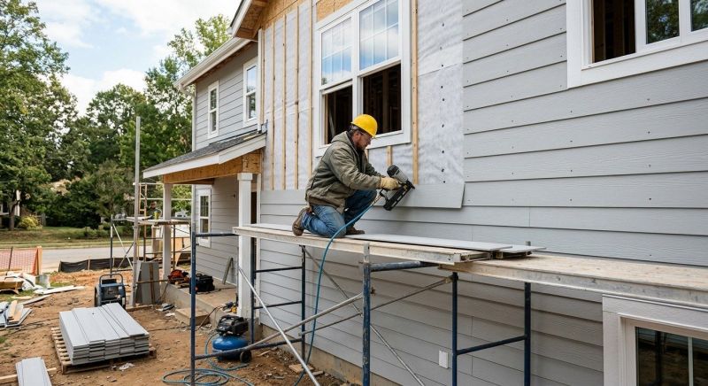 Cement Siding Installation in Monroe County, GA