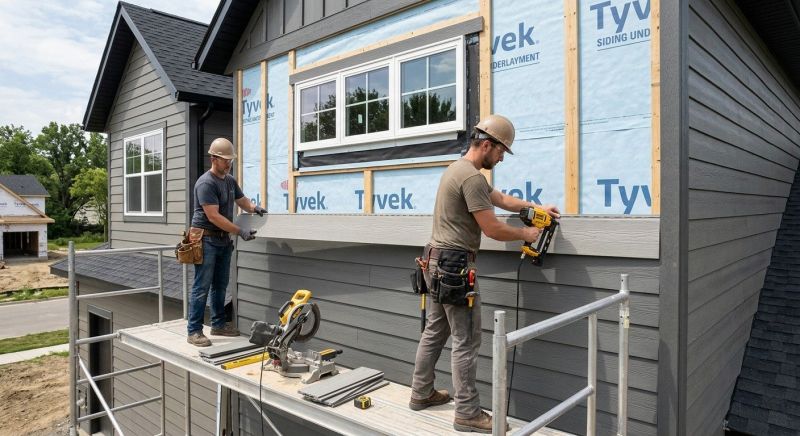 Composite Siding Installation in Hillsboro, GA