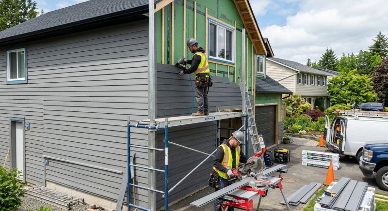 Composite Siding Installation in Jackson, GA