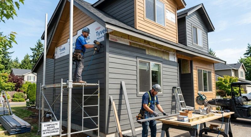 Composite Siding Installation in Monroe County, GA