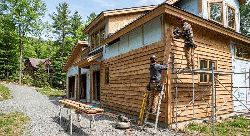 Faux Wood Siding Installation in Hillsboro, GA