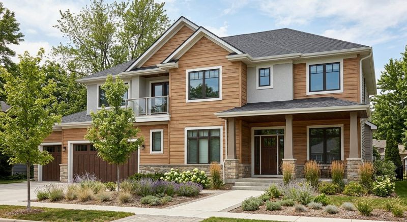 Faux Wood Siding Installation in Forsyth, GA