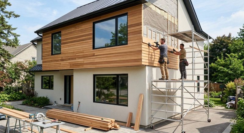 Faux Wood Siding Installation in Locust Grove, GA