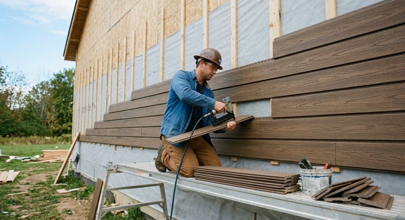 Faux Wood Siding Installation in Locust Grove, GA