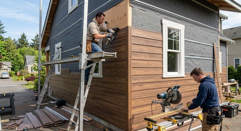 Faux Wood Siding Installation in Upson County, GA