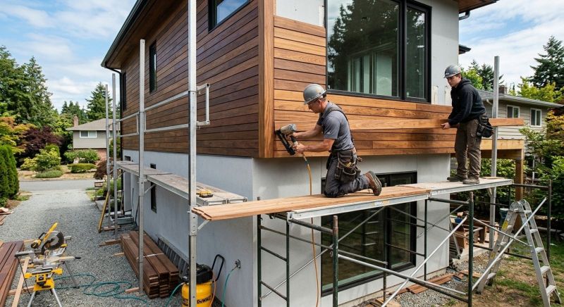 Hardwood Siding Installation in Barnesville, GA