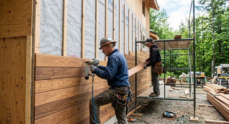 Hardwood Siding Installation in Forsyth, GA