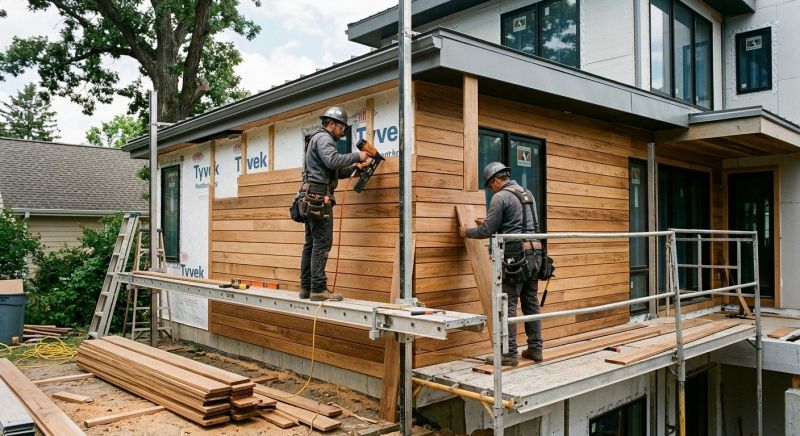 Hardwood Siding Installation in Milner, GA