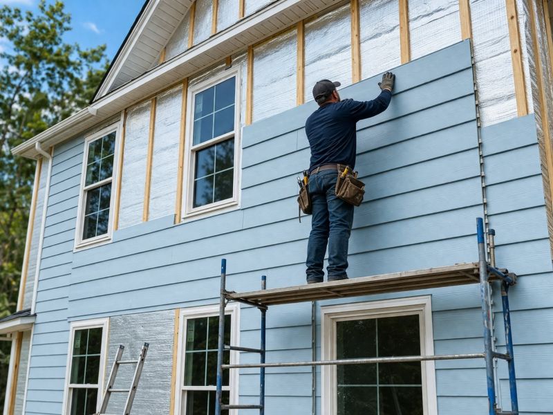 Insulated Siding Installation in Gray, GA