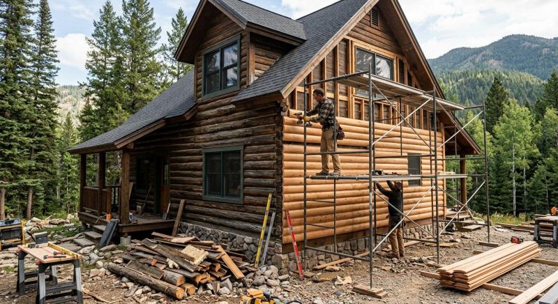 Log Siding Replacement in Forsyth, GA