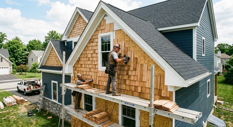 Shake Siding Installation in Forsyth, GA