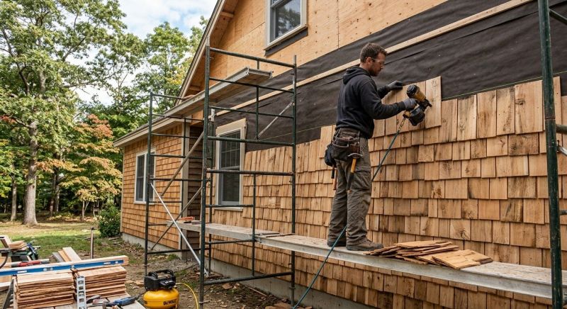 Shingle Siding Installation in Forsyth, GA