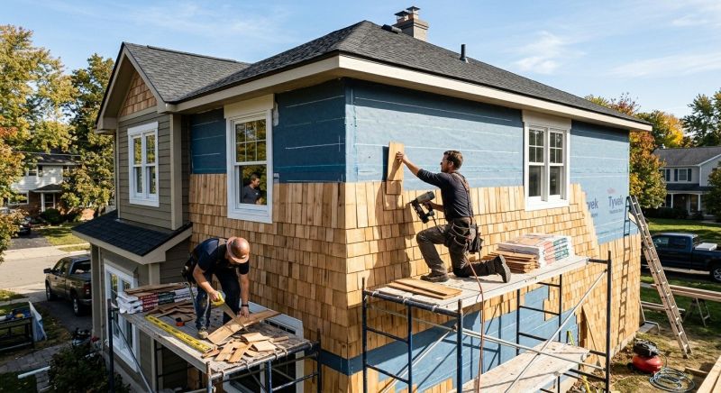 Shingle Siding Installation in Forsyth, GA