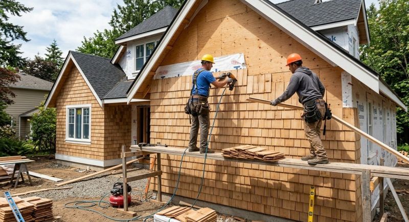 Shingle Siding Installation in Forsyth, GA