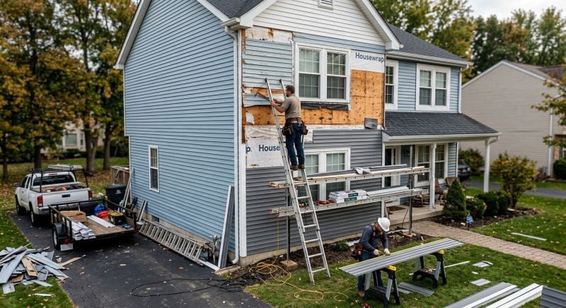 Siding Replacement in Milner, GA