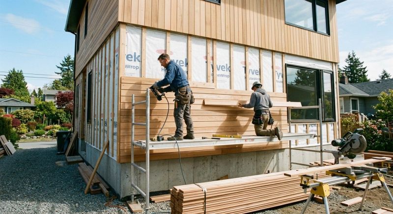 Wood Cladding Installation in Gray, GA