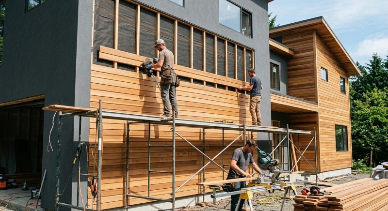 Wood Cladding Installation in Thomaston, GA