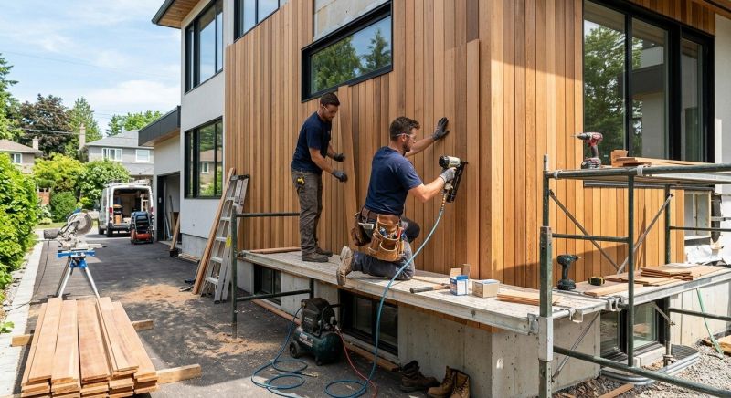 Wood Plank Siding Installation in Forsyth, GA