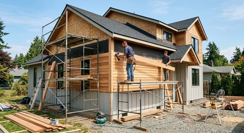 Wood Siding Installation in Barnesville, GA