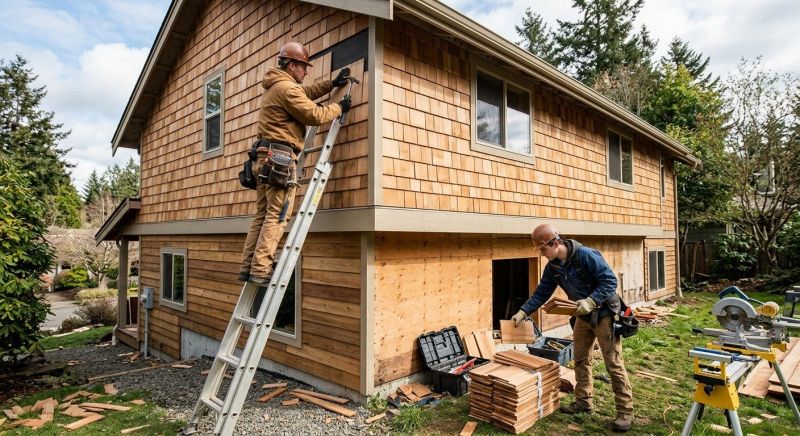 Wood Siding Service in Forsyth, GA