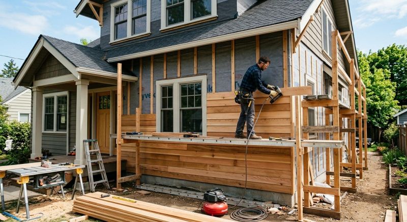 Wood Siding Installation in Milner, GA
